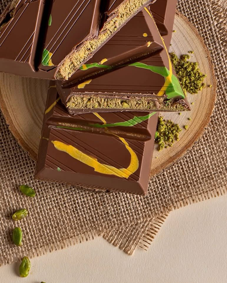 BEYOGLU DUBAI CHOCOLATE | Dubajska czekolada z pistacjowym kremem 95g