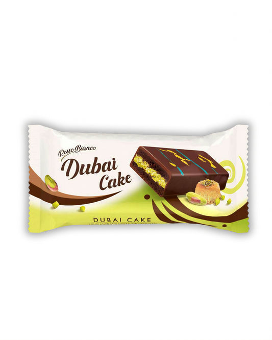 ROSSO BIANCO Dubai Cake | Biszkoptowe ciastko pistacjowe w czekoladzie 40g