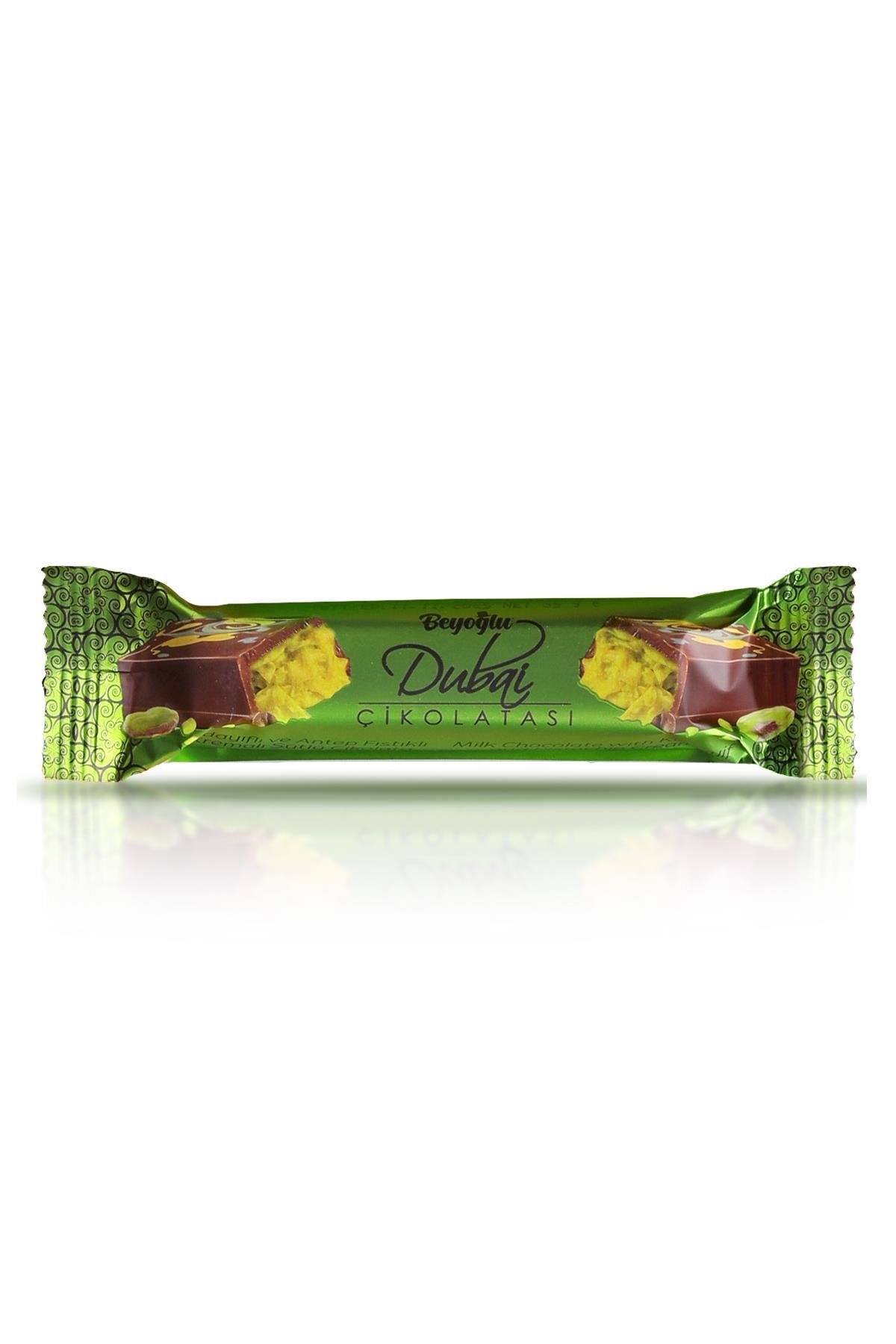 BEYOGLU DUBAI CHOCOLATE | Baton z nadzieniem pistacjowym – Dubajska Czekolada