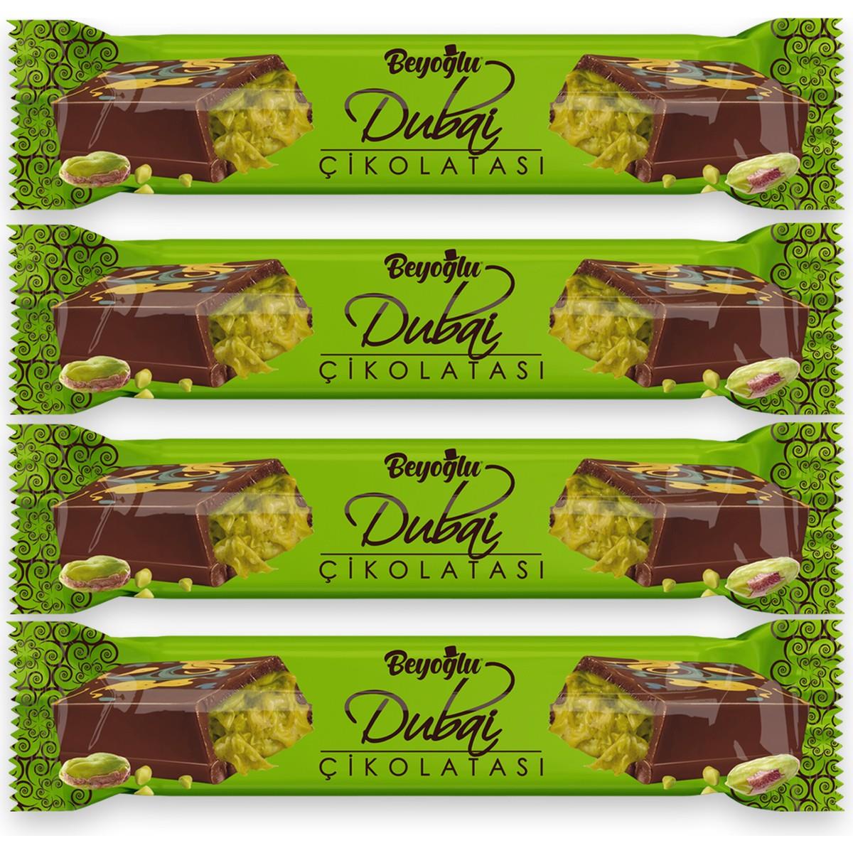 BEYOGLU DUBAI CHOCOLATE | Baton z nadzieniem pistacjowym – Dubajska Czekolada