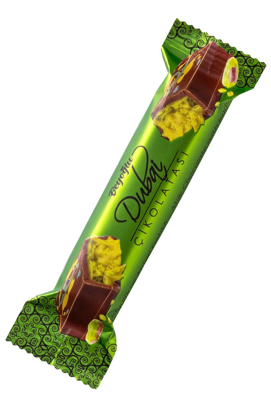 BEYOGLU DUBAI CHOCOLATE | Baton z nadzieniem pistacjowym – Dubajska Czekolada